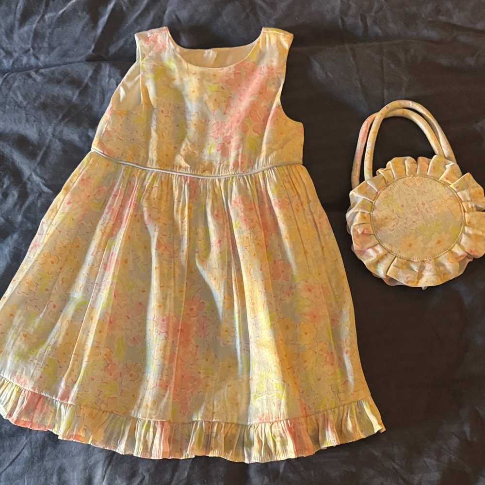 Floral Girls Dress 5T
